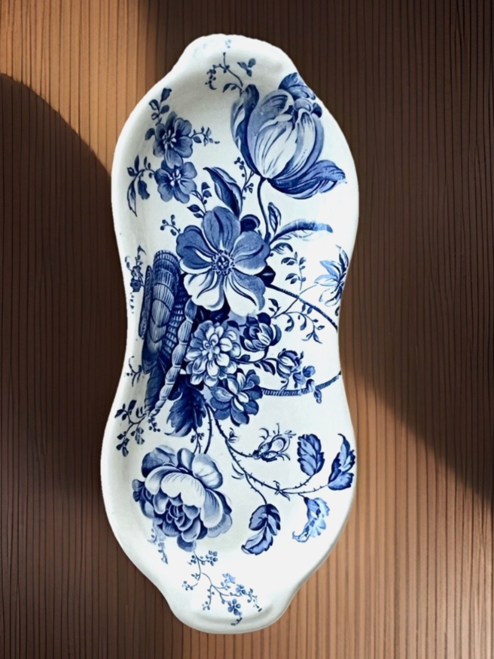 Royal Crownford Charlotte Blue England Ironstone Cream + Sugar Underplate Tray